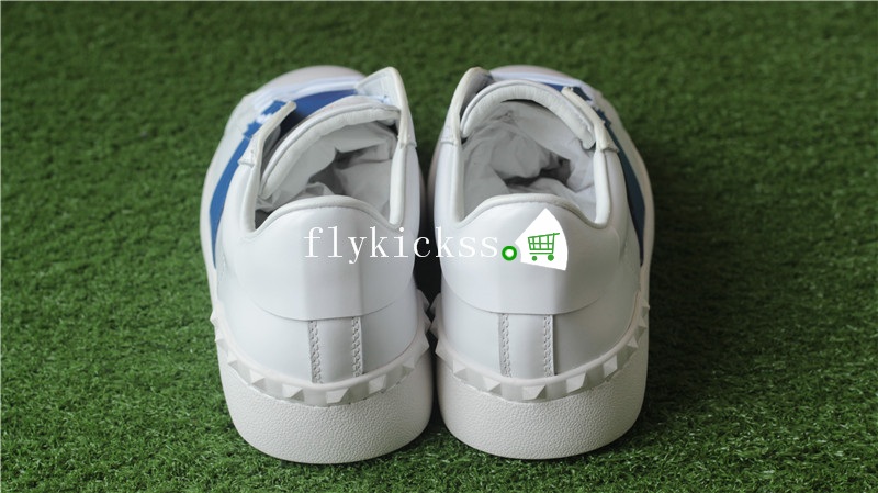 Valentino Garavani White Blue Sneaker